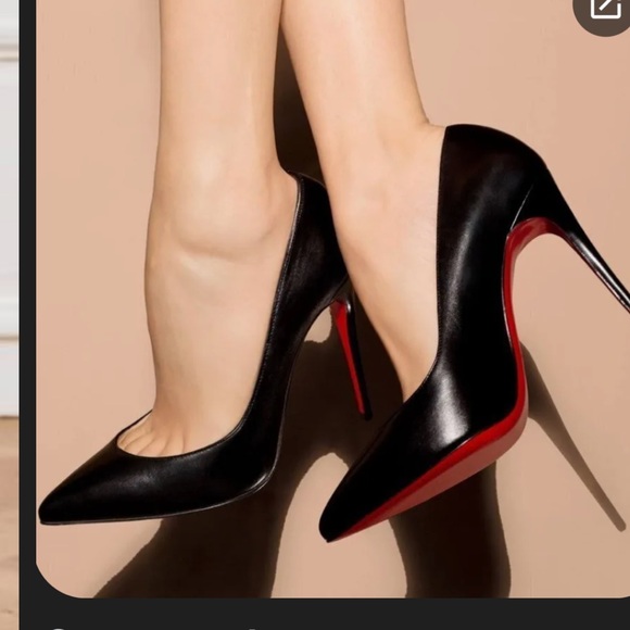 Christian Louboutin Shoes - Damaged Christian Louboutin Pigalle Follies Black in box damaged